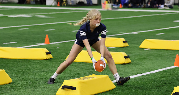 4-1-23 Team Skills Challenge Green Bay Packers Girls Flag Open  (74)