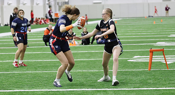 4-1-23 Game 1 vs. Clintonville - Green Bay Packers Flag Open  (45)