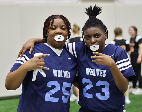 4-1-23 Game 2 vs. Clayton - Green Bay Packers Girls Flag Open  (259)