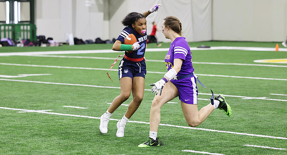 4-1-23 Game 2 vs. Clayton - Green Bay Packers Girls Flag Open  (272)