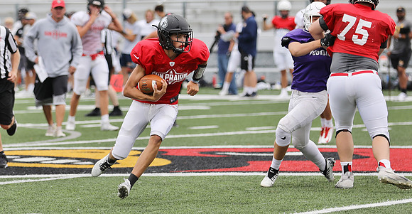 8-12-22 Varsity Scxrimmage vs. Stoughton, Grafton,  Kettle Moraine (41)