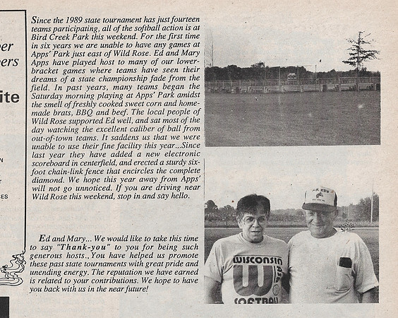1989 Major State Tournament Program  (8)