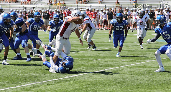 3 UWL 2018 Pre Season Scrmmage vs. U of Dubuque  (73)