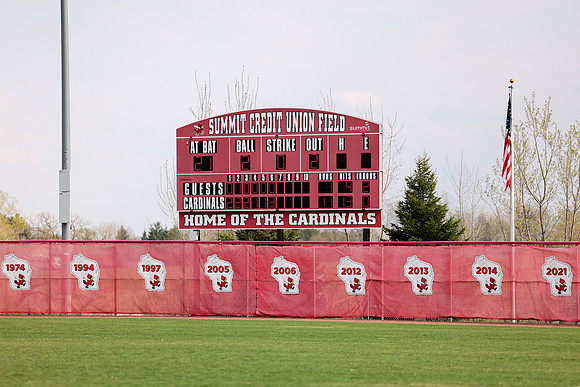 4-24-23 VARSITY GAME 1 vs. Janesville Parker (245)