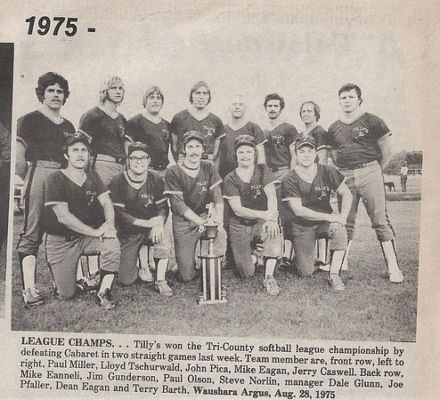 1975 Tilly's Tri County League