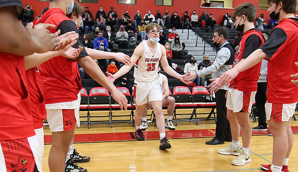 2-24-22 Varsity SENIOR Night vs. Madison West  (49)