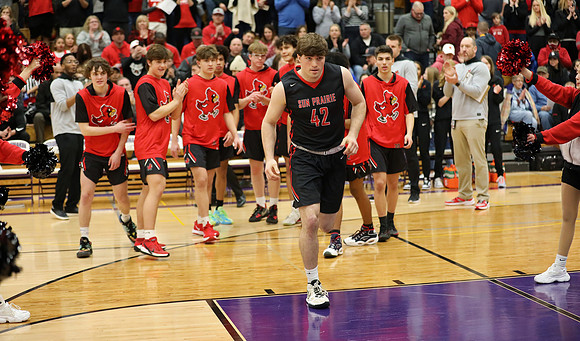 3-10-22 Varsity SECTIONAL SEMI-FINAL vs. Madison La Follette  (23)