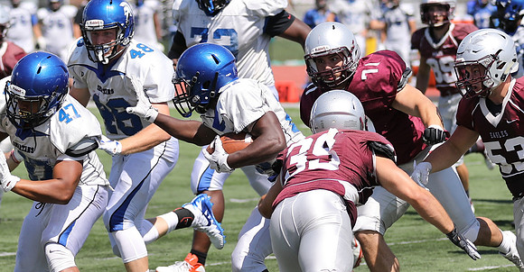 3 UWL 2018 Pre Season Scrmmage vs. U of Dubuque  (213)