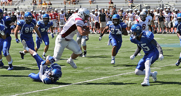 3 UWL 2018 Pre Season Scrmmage vs. U of Dubuque  (74)