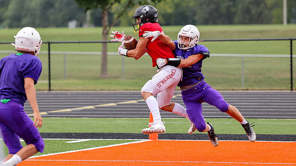 8-11-23 Varsity Scrimmage vs. Stoughton, Kettle Morain, Grafton  (25)
