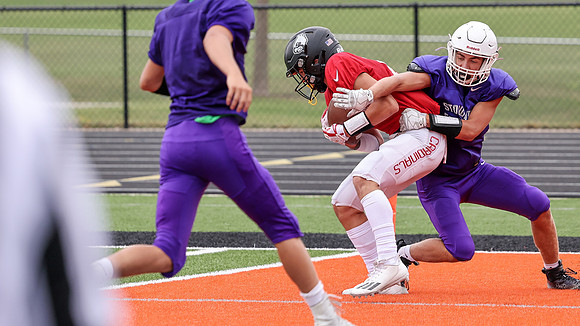 8-11-23 Varsity Scrimmage vs. Stoughton, Kettle Morain, Grafton  (27)