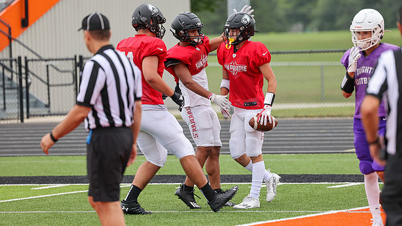 8-11-23 Varsity Scrimmage vs. Stoughton, Kettle Morain, Grafton  (28)