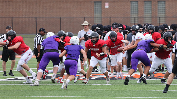 8-11-23 Varsity Scrimmage vs. Stoughton, Kettle Morain, Grafton  (32)