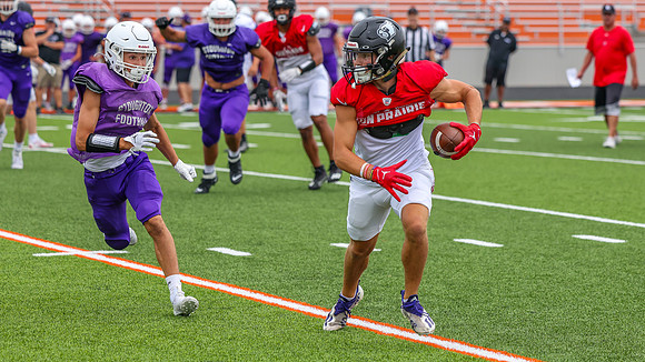 8-11-23 Varsity Scrimmage vs. Stoughton, Kettle Morain, Grafton  (36)