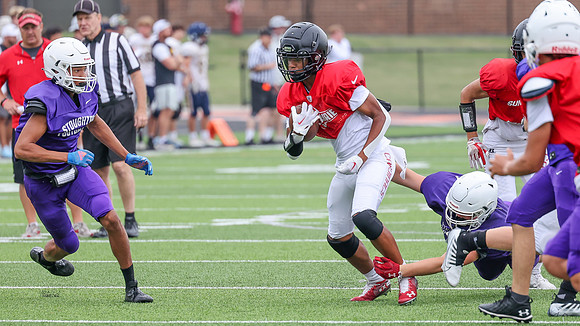 8-11-23 Varsity Scrimmage vs. Stoughton, Kettle Morain, Grafton  (46)
