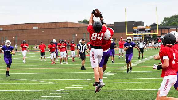8-11-23 Varsity Scrimmage vs. Stoughton, Kettle Morain, Grafton  (50)