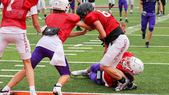 8-11-23 Varsity Scrimmage vs. Stoughton, Kettle Morain, Grafton  (54)