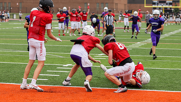 8-11-23 Varsity Scrimmage vs. Stoughton, Kettle Morain, Grafton  (56)