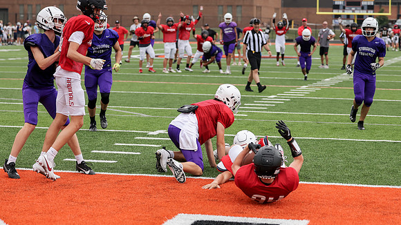 8-11-23 Varsity Scrimmage vs. Stoughton, Kettle Morain, Grafton  (59)