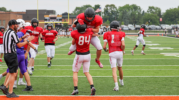 8-11-23 Varsity Scrimmage vs. Stoughton, Kettle Morain, Grafton  (63)