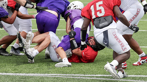 8-11-23 Varsity Scrimmage vs. Stoughton, Kettle Morain, Grafton  (75)