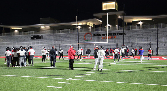 11-16-21 Sun Prairie East State Tourney Football Practice