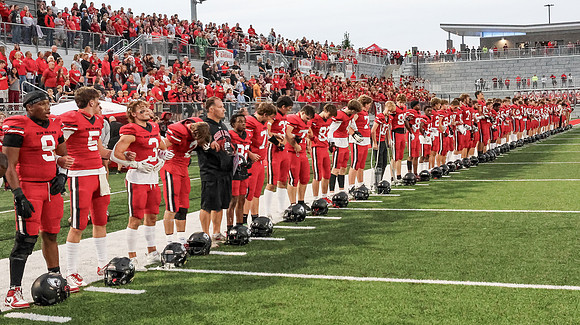 9-15-23 VARSITY vs. Sun Prairie West - Great American Rivalry Geries Game  & Post Game Celebration  (20)