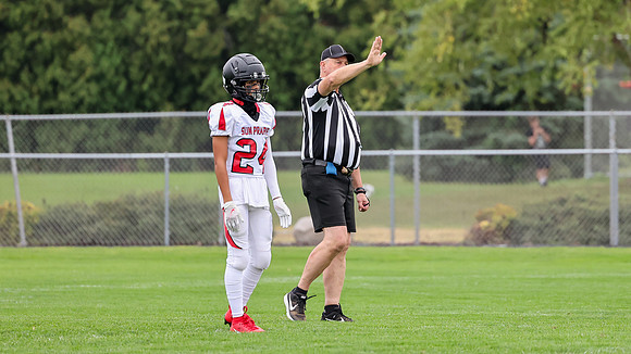 9-21-23 Jerry Lang Referee Oregon at Sun Prairie 2 Games  (13)