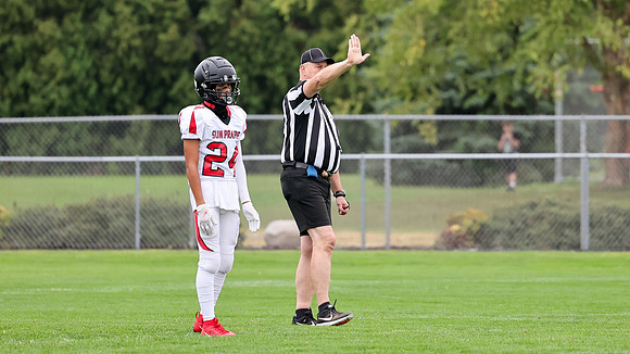 9-21-23 Jerry Lang Referee Oregon at Sun Prairie 2 Games  (16)