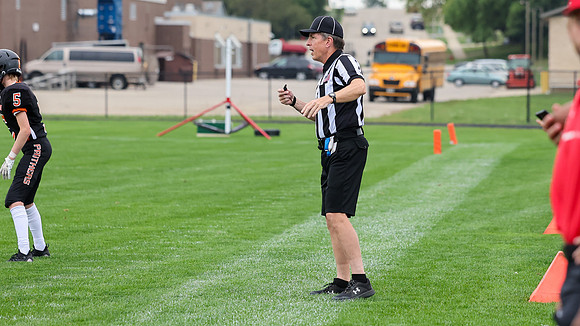 9-21-23 Jerry Lang Referee Oregon at Sun Prairie 2 Games  (26)