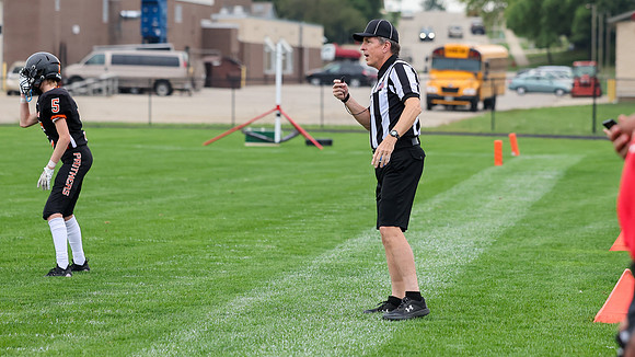 9-21-23 Jerry Lang Referee Oregon at Sun Prairie 2 Games  (27)