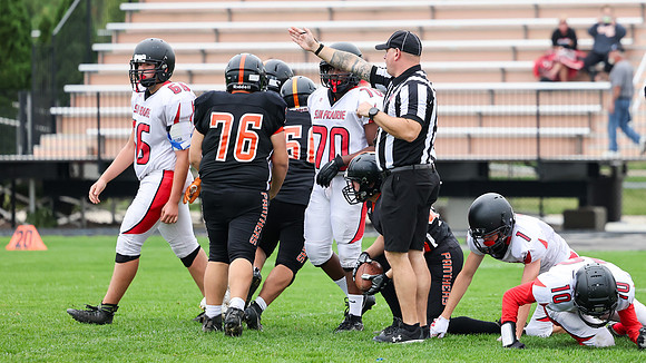 9-21-23 Jerry Lang Referee Oregon at Sun Prairie 2 Games  (37)