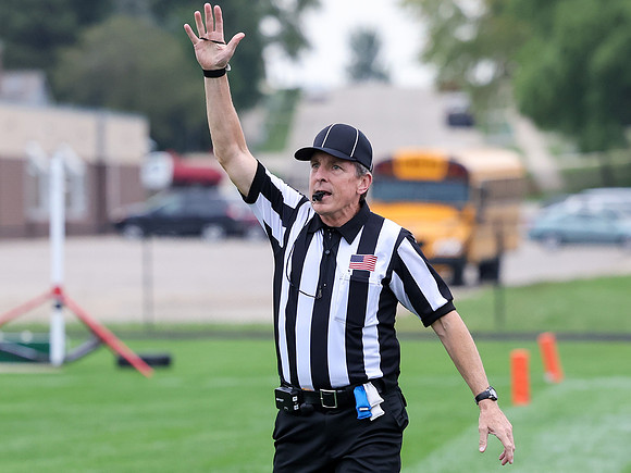 9-21-23 Jerry Lang Referee Oregon at Sun Prairie 2 Games  (54)