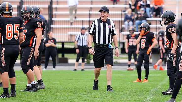 9-21-23 Jerry Lang Referee Oregon at Sun Prairie 2 Games  (61)