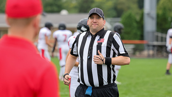 9-21-23 Jerry Lang Referee Oregon at Sun Prairie 2 Games  (64)