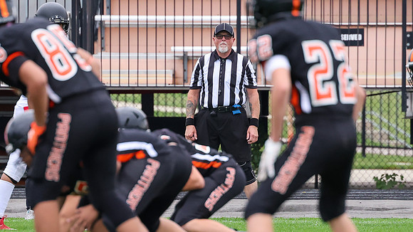 9-21-23 Jerry Lang Referee Oregon at Sun Prairie 2 Games  (66)