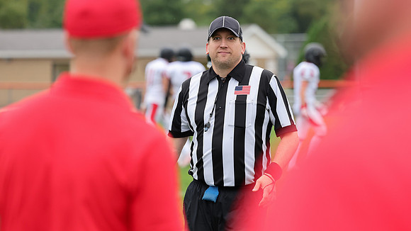 9-21-23 Jerry Lang Referee Oregon at Sun Prairie 2 Games  (67)