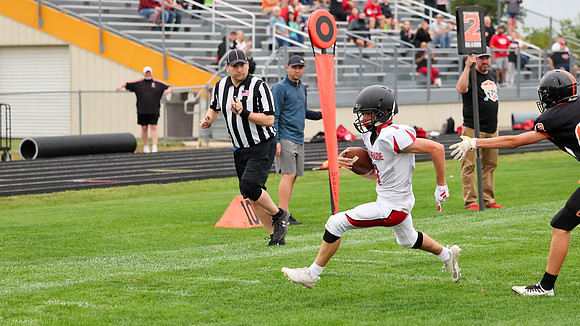 9-21-23 Jerry Lang Referee Oregon at Sun Prairie 2 Games  (76)