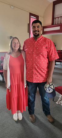 7-28-24 Lee & Mom After Church