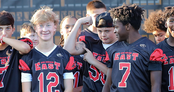 8-26-22 Youth Football Night at  Sun Prairie East Varsity Football Game    (7)