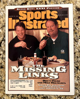 ($20.00) Item #108 Sports Illustrated Jan 27, 1997 Brett Favre & Coach Mike Holgren on Cover