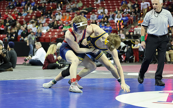 132 Christopher Anderson 2024 State Tournament  Bout 1 (10)