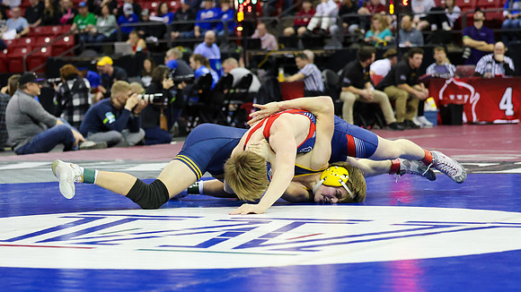 132 Christopher Anderson 2024 State Tournament  Bout 1 (20)