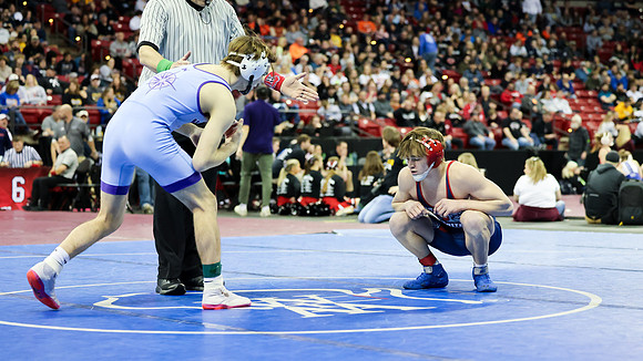 2024 State Tourney 144lbs Parker Olson Bout 1 (1)