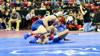 2024 State Tourney 144lbs Parker Olson Bout 1 (8)