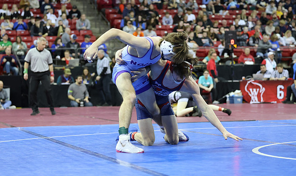 2024 State Tourney 144lbs Parker Olson Bout 1 (22)