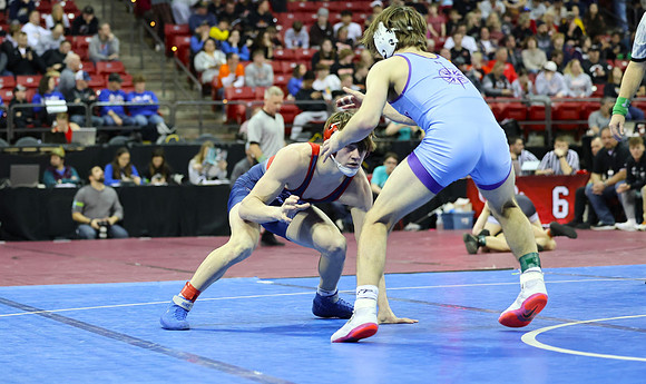 2024 State Tourney 144lbs Parker Olson Bout 1 (36)