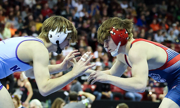 2024 State Tourney 144lbs Parker Olson Bout 1 (48)