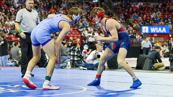 2024 State Tourney 144lbs Parker Olson Bout 1 (46)