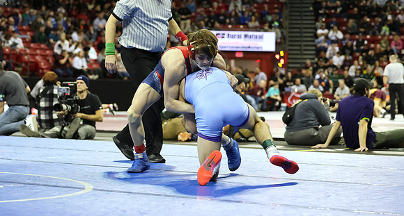 2024 State Tourney 144lbs Parker Olson Bout 1 (60)